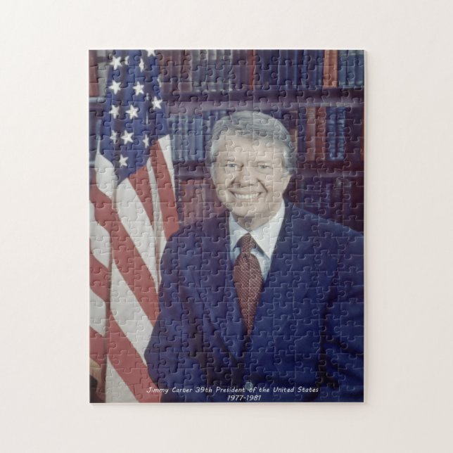 Puzzle Jimmy Carter 39 e Président des États-Unis (Vertical)