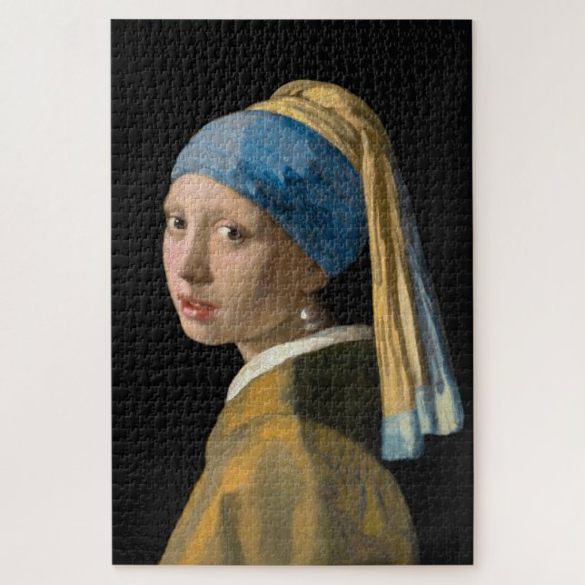 Puzzle Johannes Vermeer - Fille avec une oreille perle (Vertical)