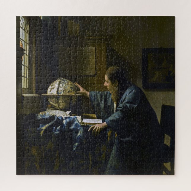 Puzzle Johannes Vermeer - L'astronome (Vertical)