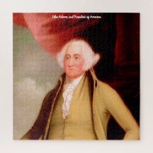 John Adams 2e président des États-Unis.