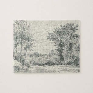 Puzzle John Constable l'entrée dans Gillingham, Dor