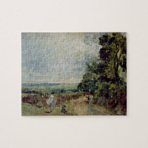 Puzzle John Constable   une route de campagne avec les