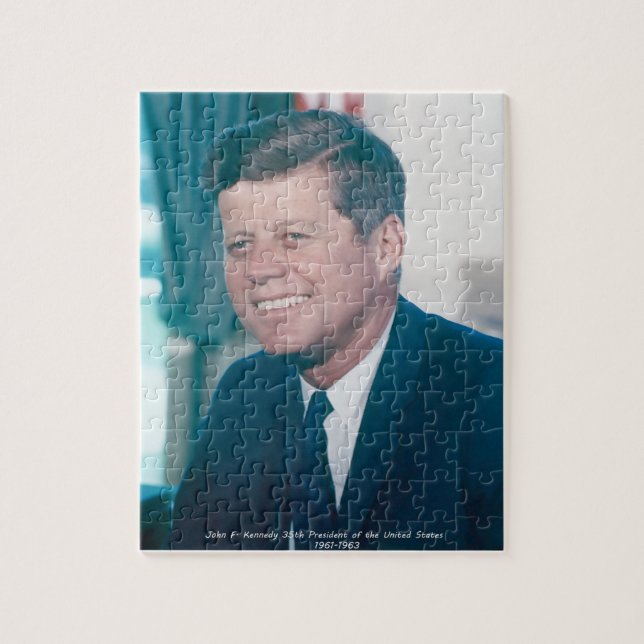 Puzzle John F. Kennedy Président des États-Unis (Vertical)