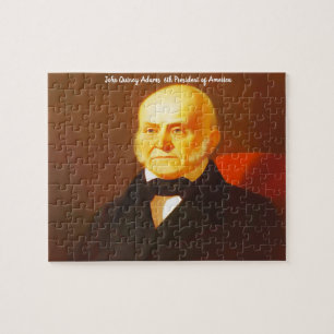 Puzzle John Quincy Adams 6e président des États-Unis.