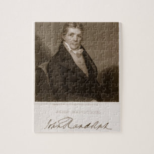 Puzzle John Randolph (1773-1833) gravé par Thomas B. Nou