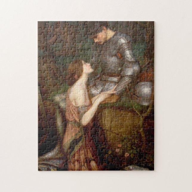 Puzzle John William Waterhouse - Lamia (Vertical)