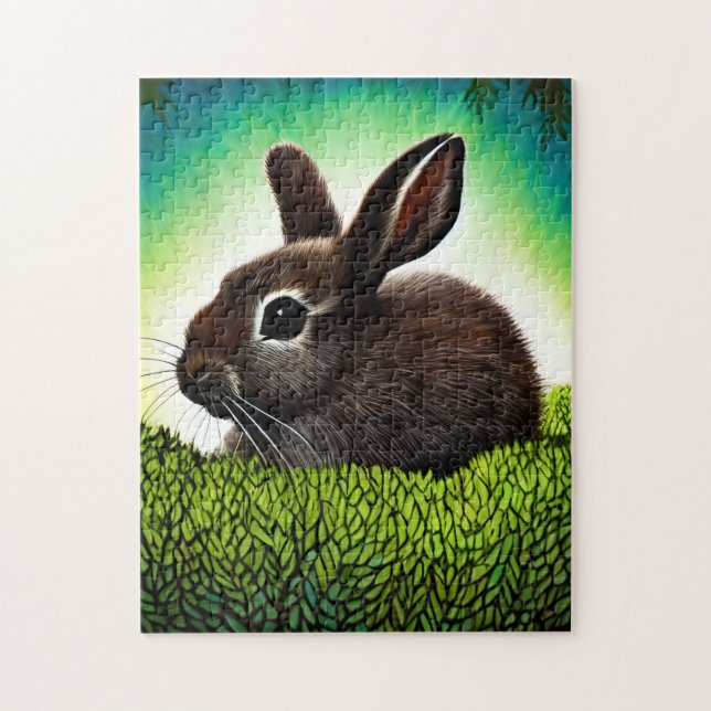 Puzzle Joli petit livre d'histoires Bunny (Vertical)