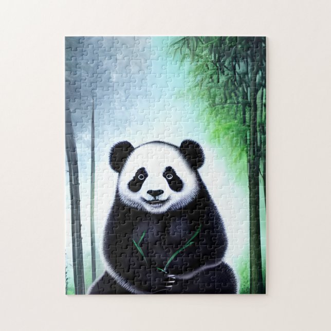 Puzzle Joli Petit Petit Petit Petit Petit Boeuf De Panda (Vertical)