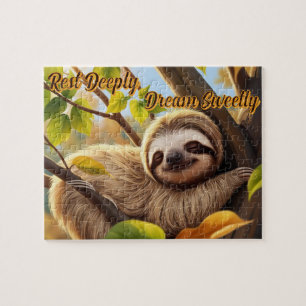 Puzzle Jolie poupée Sloth "Repose Profondément, rêve doux