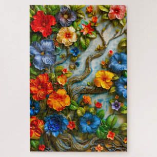 Puzzle Jolies fleurs