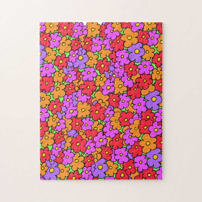 Puzzle Jolies fleurs (Vertical)