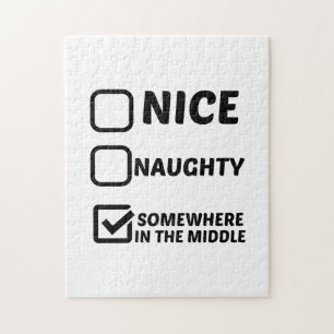 PUZZLE JOLIMENT NAUGHTY QUELQUE PART AU MILIEU