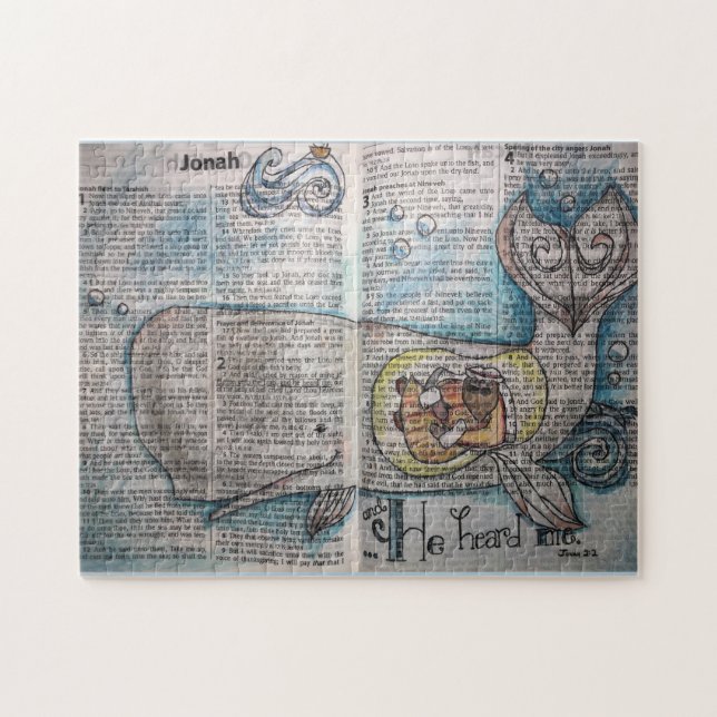 Puzzle Jonas 2:2 - "Il M'A Entendu" (Horizontal)