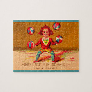 Puzzle Jongleur de cartes de commerce victorien Darlingto