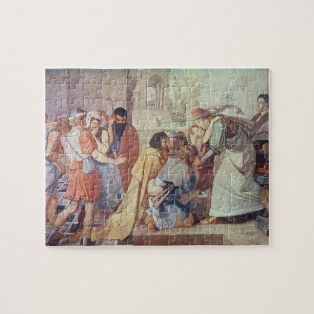 Puzzle Joseph a reconnu par ses frères (Horizontal)