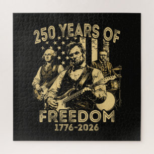 Puzzle Jouer de la guitare 4 juillet 250e anniversaire