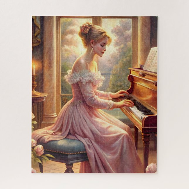 Puzzle Jouer Le Piano (Vertical)