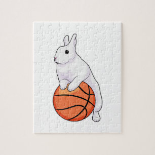 Puzzle Joueur de basket-ball Bunny