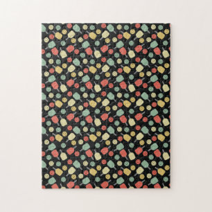 Puzzle Joueur de basket-ball Motif de pagaie et de balle