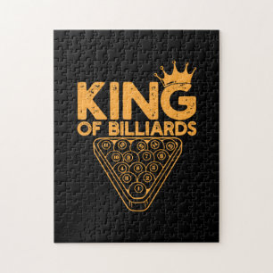 Puzzle Joueur de billard   Roi Des Billiards