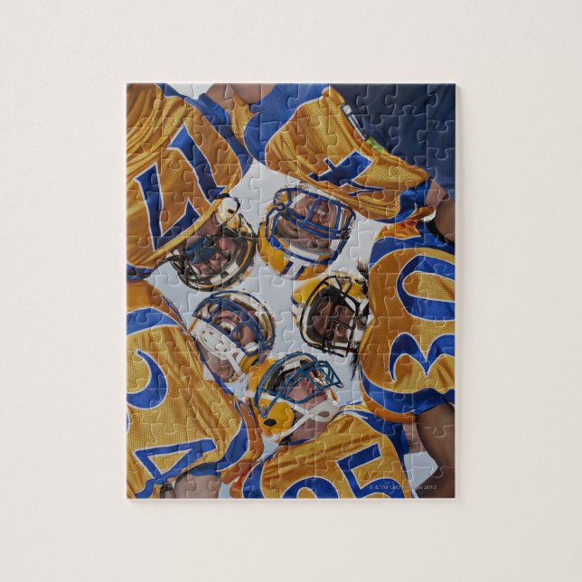 Puzzle Joueur de football en pleine ville (Vertical)