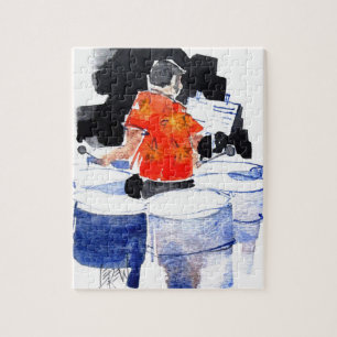 Puzzle Joueur de Steel Drums Bass / Artiste Larry Lerew