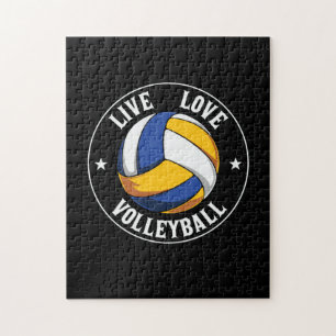 Puzzle Joueur de volley-ball Live Love Volleyball
