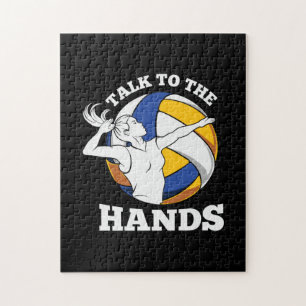 Puzzle Joueur de volley-ball   Parlez Aux Mains