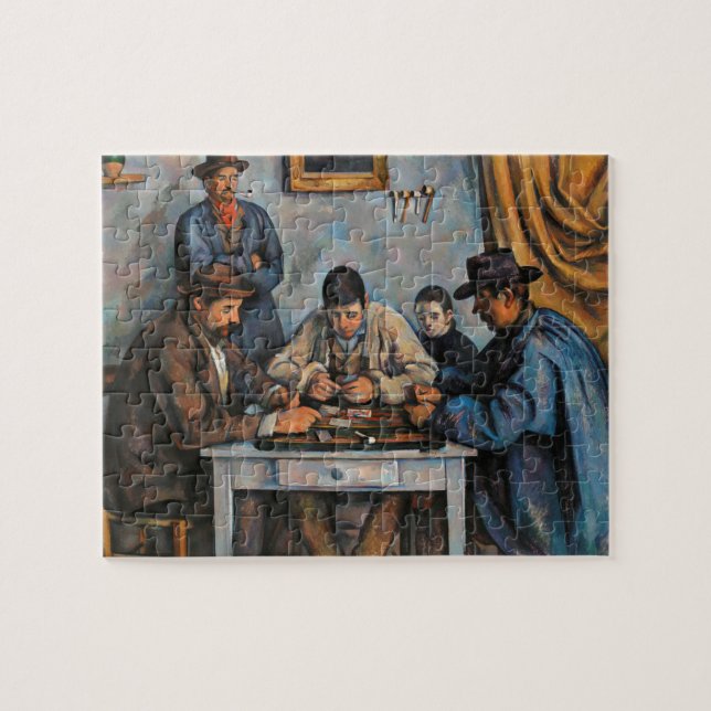 Puzzle Joueurs de cartes Paul Cezanne Peinture Art (Horizontal)