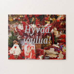 Puzzle Joulua de Hyvää ! Joyeux Noël dans le wf