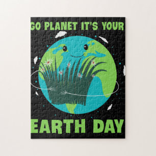Puzzle Jour de la Terre : Go Planet, c'est votre jour de