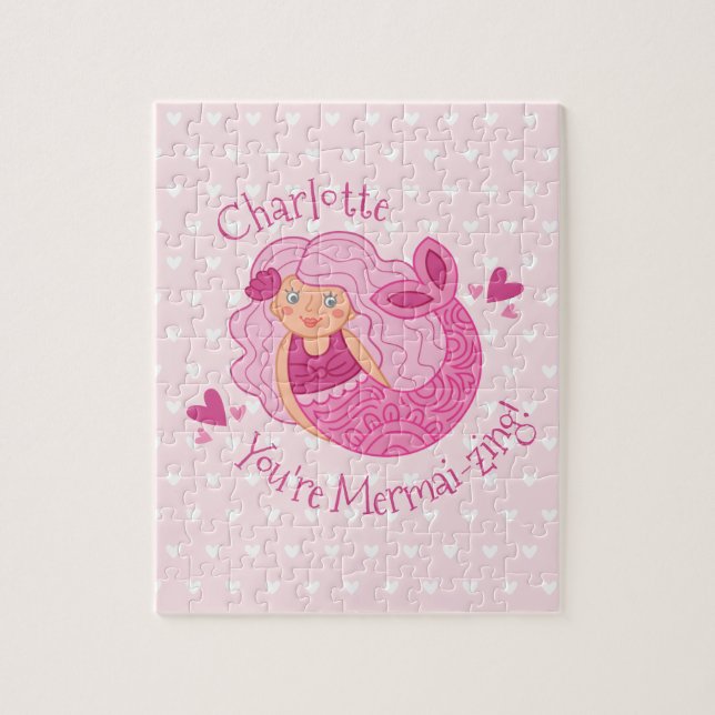 Puzzle Jour férié de Saint Valentin pour petits enfants (Vertical)