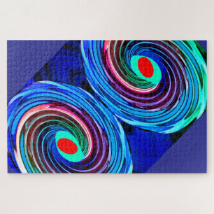 Puzzle Jours d'été rêveurs art abstrait