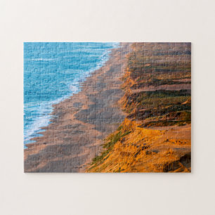 Puzzle Jours où la dernière lumière frappe le rivage sabl