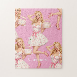 Puzzle Joyeuse Fête Party Girl Thunder_Cove
