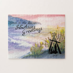 Puzzle Joyeuses Fêtes de la Nativité