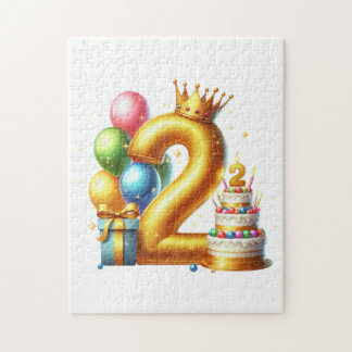Puzzle Joyeux 2ème anniversaire