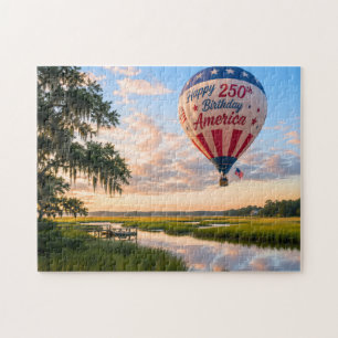 Puzzle Joyeux Anniversaire Amérique Lowcountry Montgolfiè