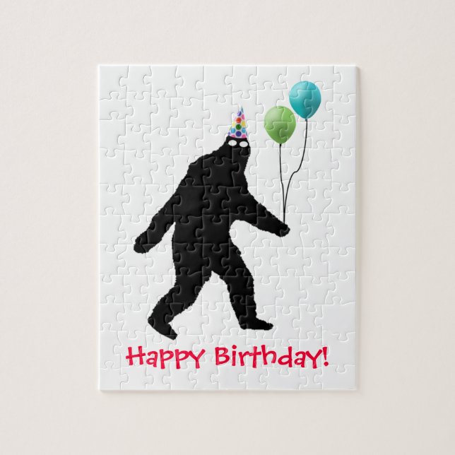Puzzle Joyeux anniversaire de Bigfoot ! (Vertical)