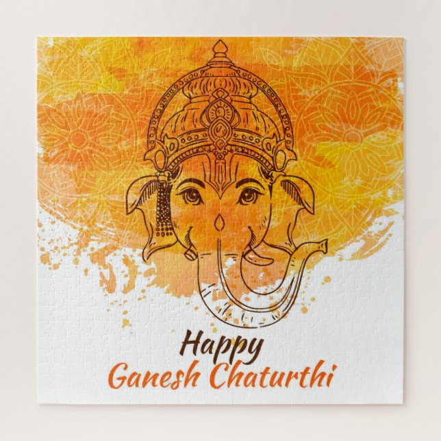 Puzzle Joyeux Ganesh Chaturthi (Vertical)