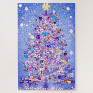Puzzle Joyeux Noël - Arbre de Noël - Cadeau pour vous