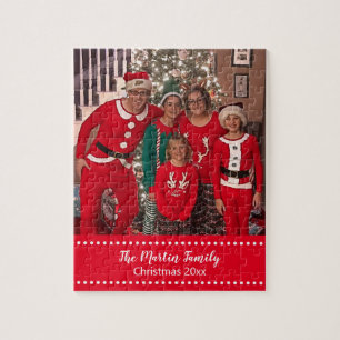 Puzzle Joyeux Noël Photo personnalisée