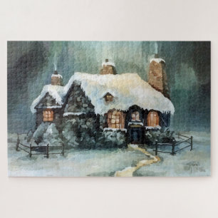 Puzzle Joyeux Noël Y'All merveilleuse nuit d'hiver