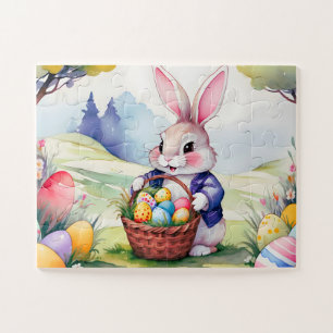 Puzzle Joyeux petit lapin 1, Pâques