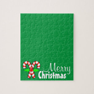 Puzzle Joyeux Sucre de canne de Noël frustrant