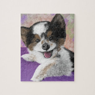 Puzzle Joyeux visage de chien