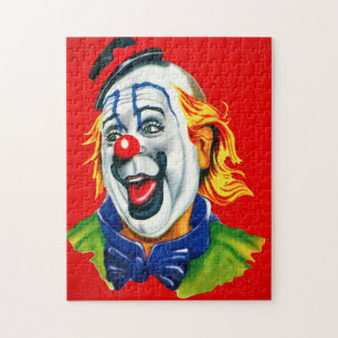 Puzzle Joyeux visage de clown