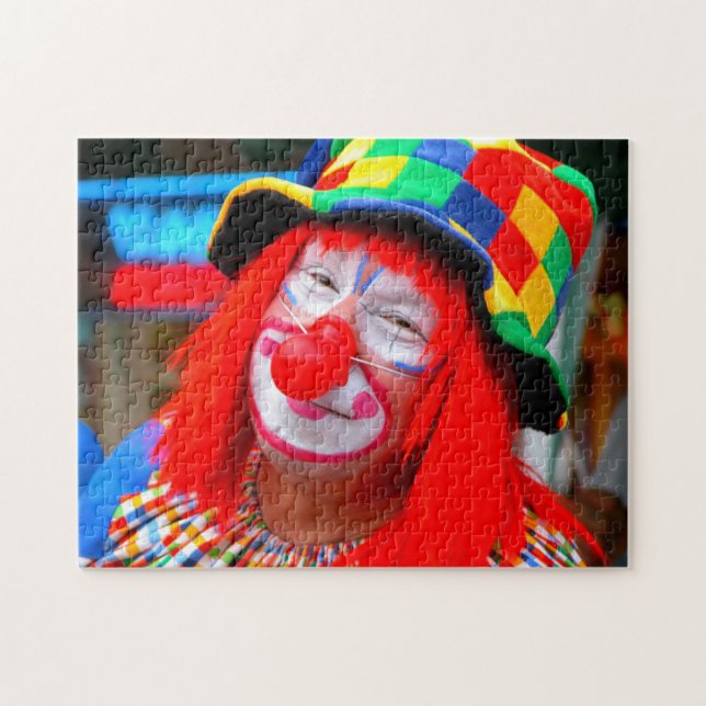 Puzzle Joyeux visage de clown (Horizontal)