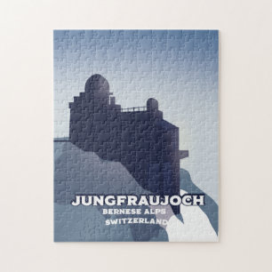 Puzzle Jungfraujoch, Jungfraujoch Alpes bernoises