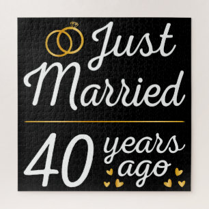 Puzzle Just Married 40 Years Ago II